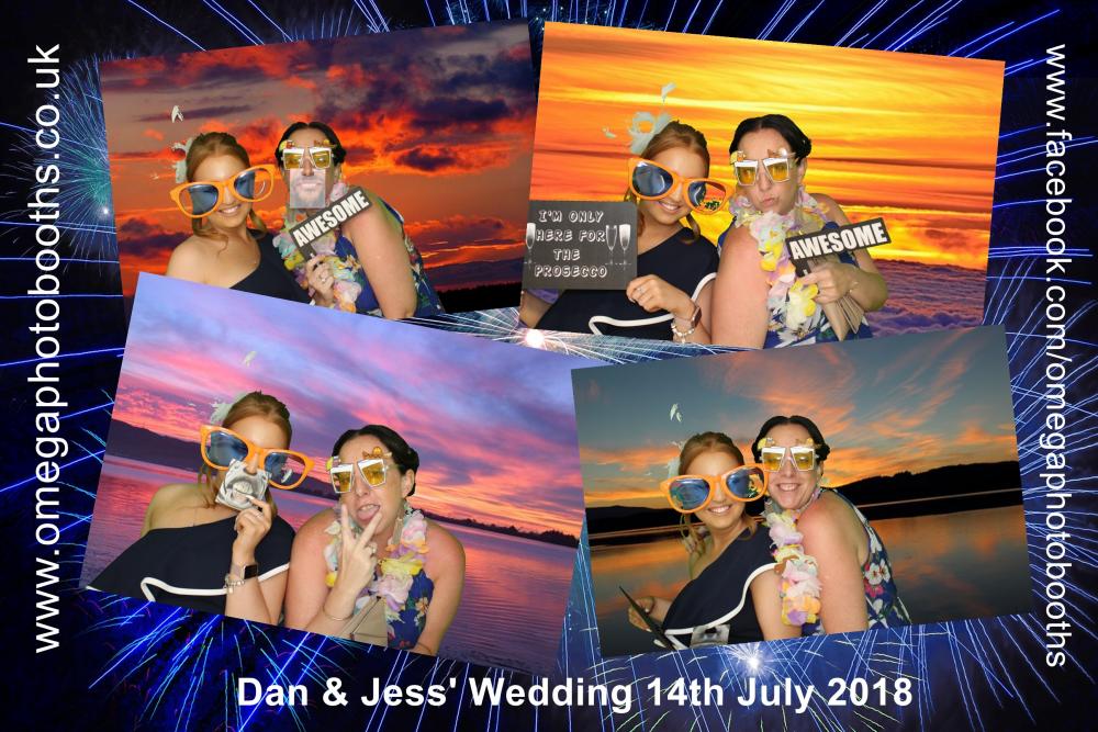 Dan & Jess' wedding | View more photos from the event at gallery.omegaphotobooths.co.uk/u/Omega-Photobooths/Dan-Jess-wedding